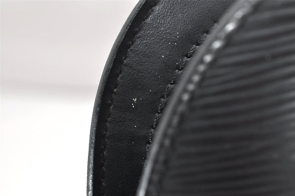 Authentic Louis Vuitton Epi Lussac Shoulder Tote Bag Black M52282 LV 4681K