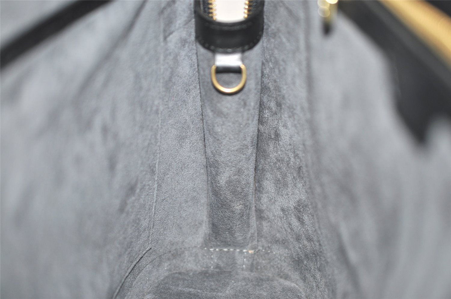 Authentic Louis Vuitton Epi Lussac Shoulder Tote Bag Black M52282 LV 4681K