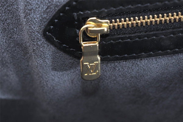 Authentic Louis Vuitton Epi Lussac Shoulder Tote Bag Black M52282 LV 4681K