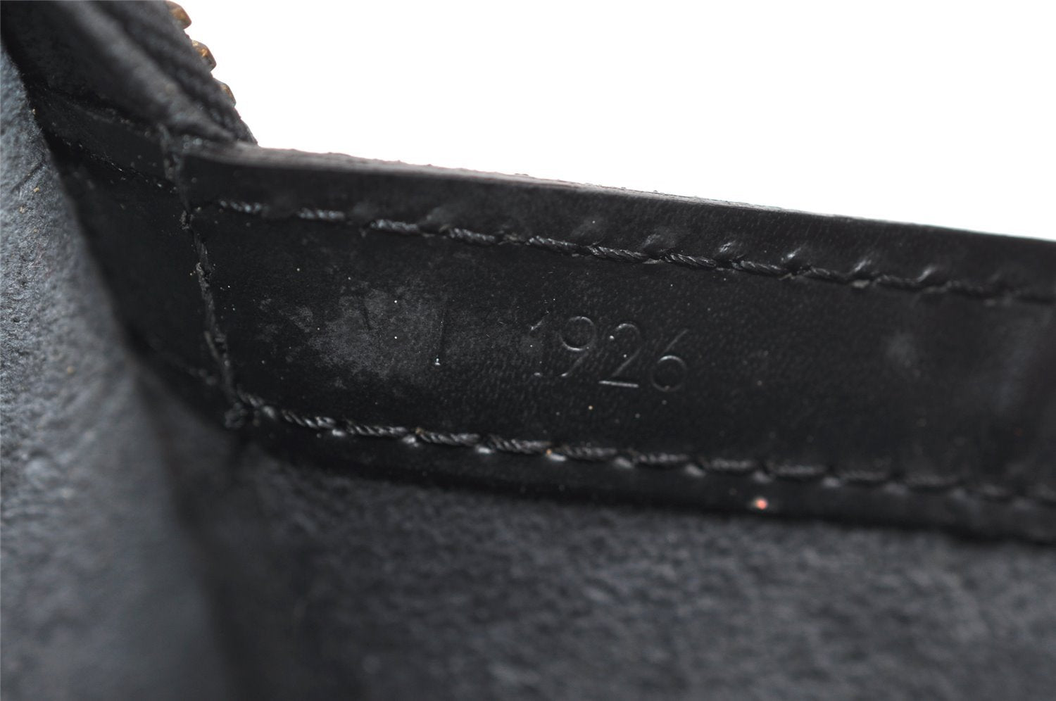 Authentic Louis Vuitton Epi Lussac Shoulder Tote Bag Black M52282 LV 4681K