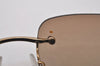 Authentic GUCCI Sunglasses Rhinestone GG 1780/STRASS Titanium Brown 4682I