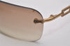 Authentic GUCCI Sunglasses Rhinestone GG 1780/STRASS Titanium Brown 4682I