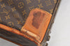 Auth Louis Vuitton Monogram Pullman 60 Travel Bag Trunk Case T23278 Junk 4682J