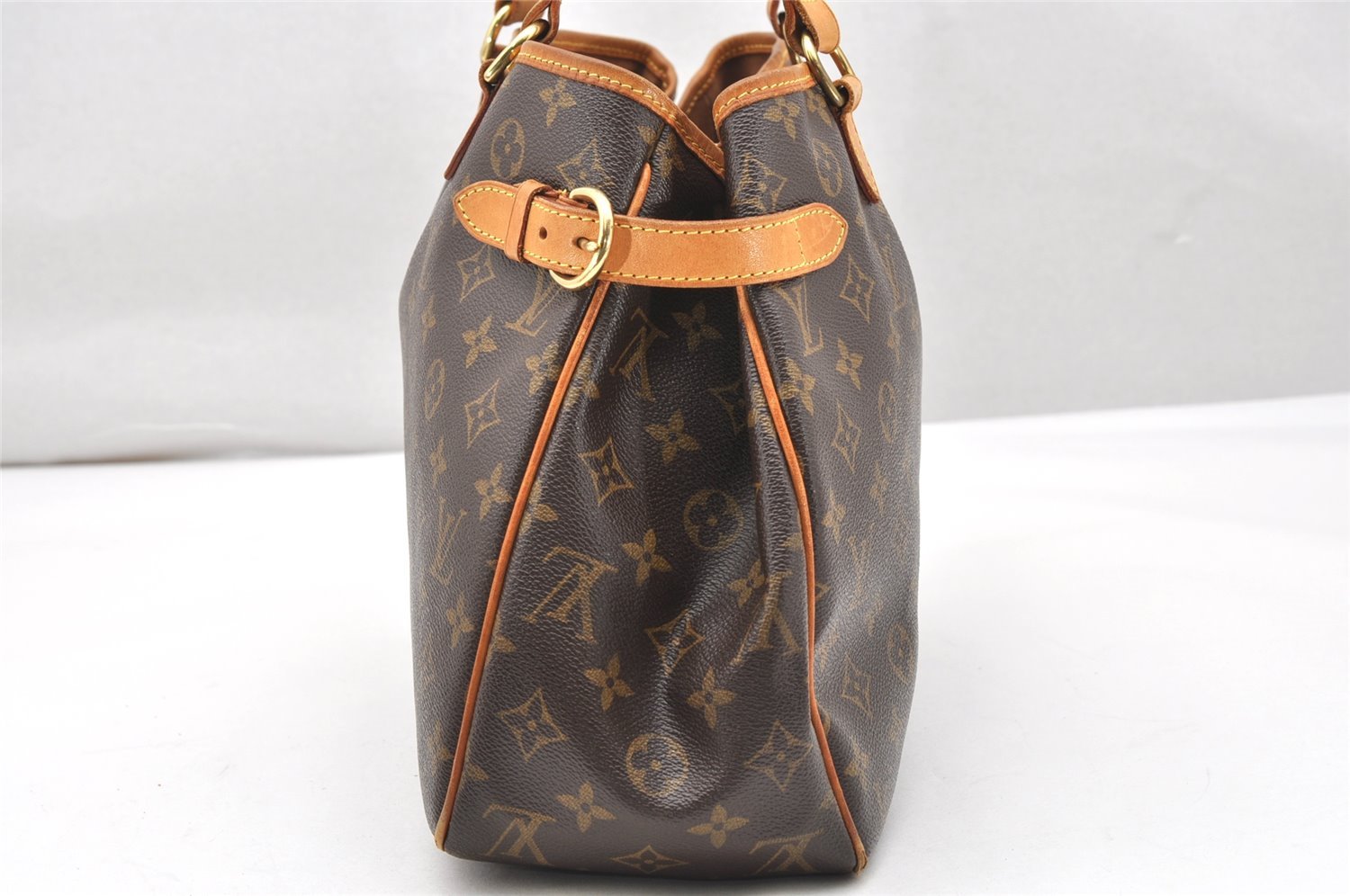 Authentic Louis Vuitton Monogram Batignolles Horizontal Tote Bag M51154 LV 4682K