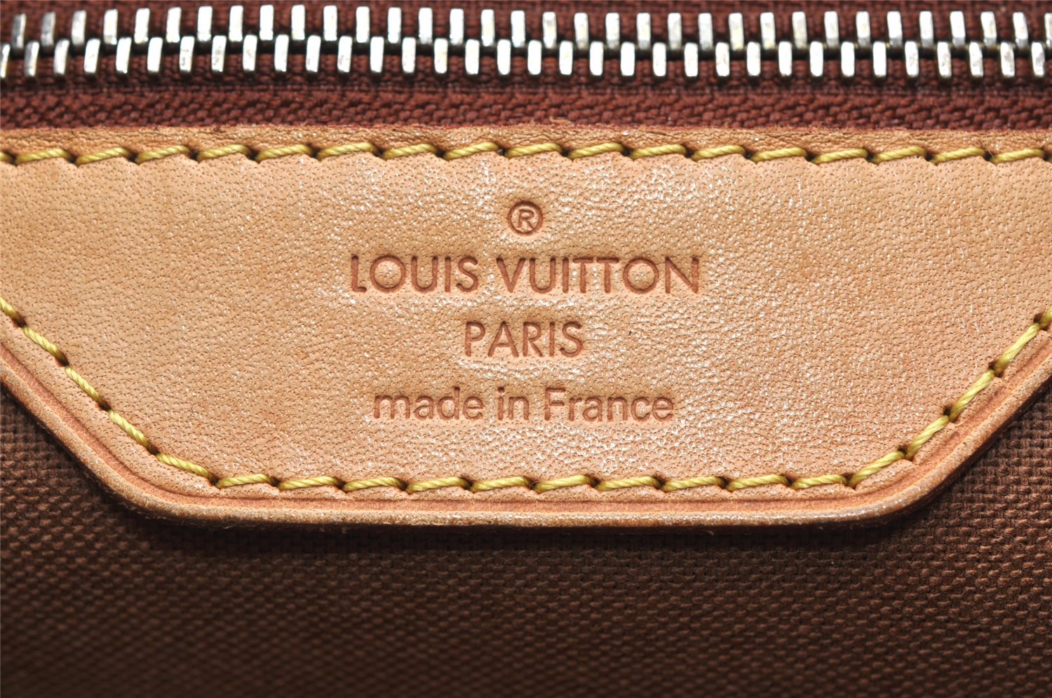 Authentic Louis Vuitton Monogram Batignolles Horizontal Tote Bag M51154 LV 4682K