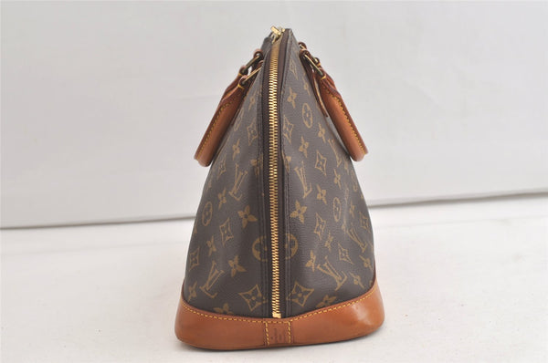 Authentic Louis Vuitton Monogram Alma Hand Bag Purse M51130 LV 4683K
