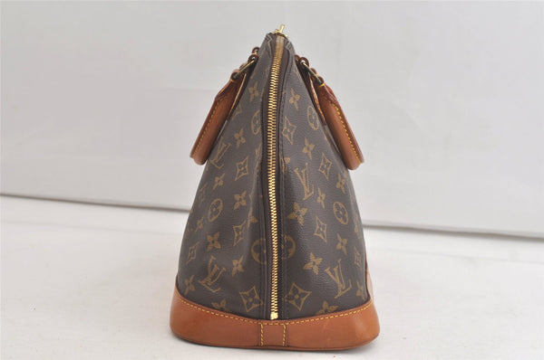 Authentic Louis Vuitton Monogram Alma Hand Bag Purse M51130 LV 4683K