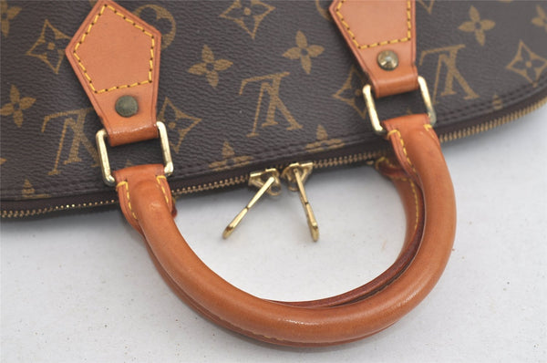 Authentic Louis Vuitton Monogram Alma Hand Bag Purse M51130 LV 4683K