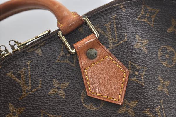Authentic Louis Vuitton Monogram Alma Hand Bag Purse M51130 LV 4683K