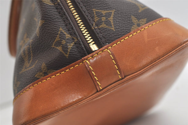 Authentic Louis Vuitton Monogram Alma Hand Bag Purse M51130 LV 4683K