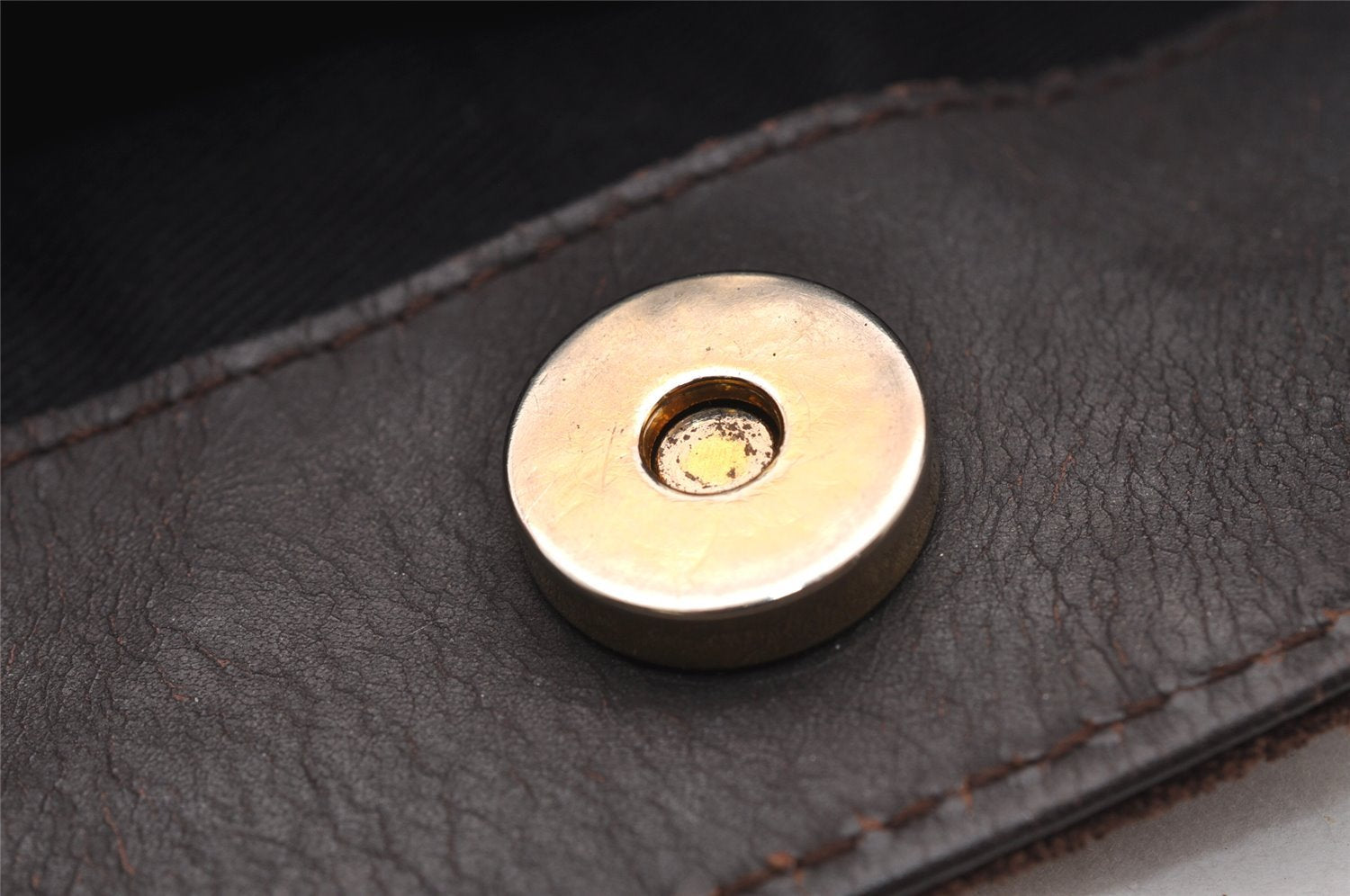 Authentic GUCCI Bamboo 2Way Shoulder Hand Bag Suede Leather 0011638 Brown 4684I