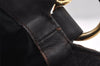 Authentic GUCCI Bamboo 2Way Shoulder Hand Bag Suede Leather 0011638 Brown 4684I