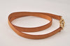 Authentic Louis Vuitton Leather Shoulder Strap Beige 39.2" LV 4684K