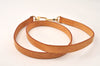 Authentic Louis Vuitton Leather Shoulder Strap Beige 39.2" LV 4684K