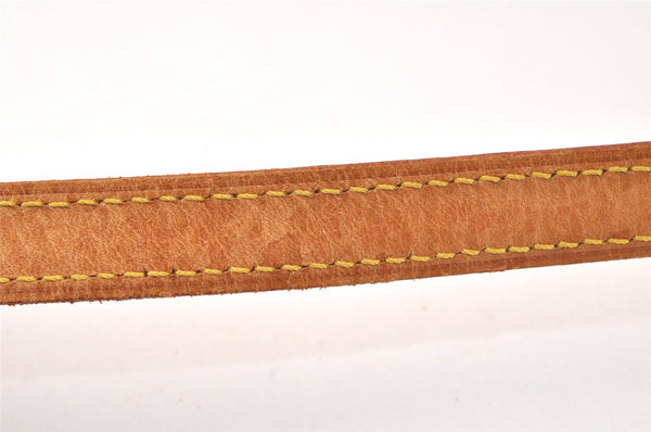 Authentic Louis Vuitton Leather Shoulder Strap Beige 39.2" LV 4684K