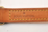 Authentic Louis Vuitton Leather Shoulder Strap Beige 39.2" LV 4684K