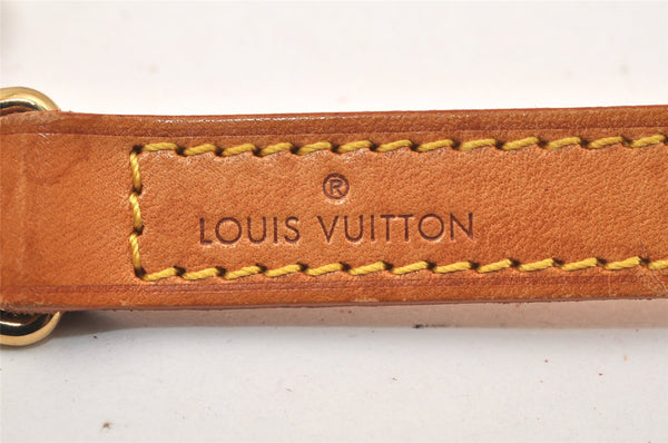 Authentic Louis Vuitton Leather Shoulder Strap Beige 39.2" LV 4684K
