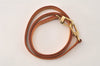 Authentic Louis Vuitton Leather Shoulder Strap Beige 39.2" LV 4684K