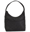 Authentic GUCCI Vintage Shoulder Hand Bag GG Nylon Leather 0018386 Black 4685J