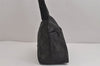 Authentic GUCCI Vintage Shoulder Hand Bag GG Nylon Leather 0018386 Black 4685J