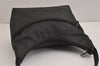 Authentic GUCCI Vintage Shoulder Hand Bag GG Nylon Leather 0018386 Black 4685J