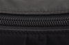 Authentic GUCCI Vintage Shoulder Hand Bag GG Nylon Leather 0018386 Black 4685J