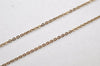 Authentic Christian Dior Gold Tone Rhinestone Chain Pendant Necklace CD 4685K