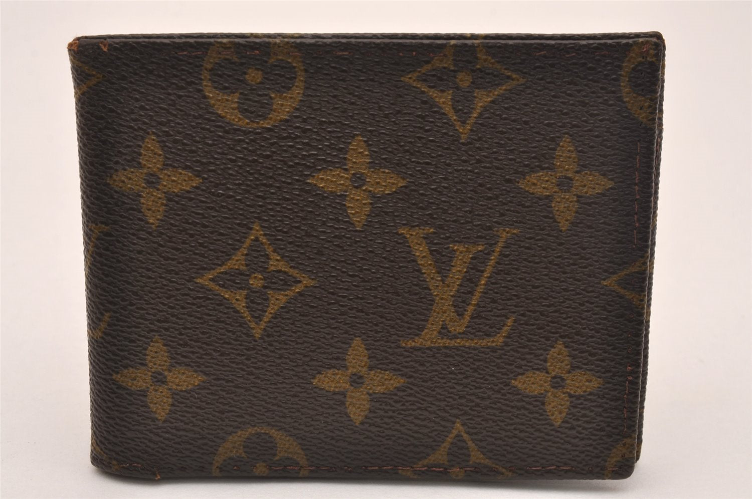 Authentic Louis Vuitton Monogram Portefeuille Multiple Wallet M60895 LV 4686J