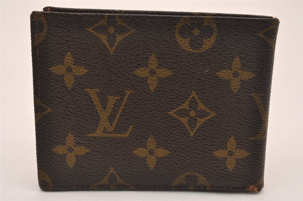 Authentic Louis Vuitton Monogram Portefeuille Multiple Wallet M60895 LV 4686J