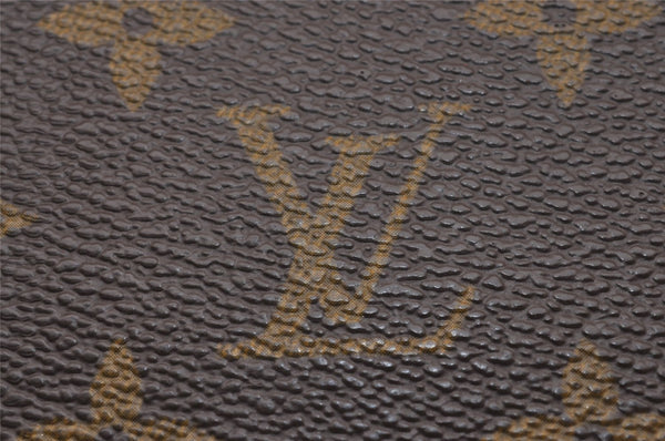 Authentic Louis Vuitton Monogram Portefeuille Multiple Wallet M60895 LV 4686J