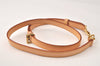 Authentic Louis Vuitton Leather Shoulder Strap Beige 39.8-47.2" LV 4687K