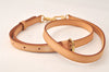 Authentic Louis Vuitton Leather Shoulder Strap Beige 39.8-47.2" LV 4687K