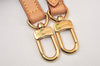 Authentic Louis Vuitton Leather Shoulder Strap Beige 39.8-47.2" LV 4687K