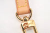 Authentic Louis Vuitton Leather Shoulder Strap Beige 39.8-47.2" LV 4687K