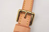 Authentic Louis Vuitton Leather Shoulder Strap Beige 39.8-47.2" LV 4687K
