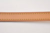 Authentic Louis Vuitton Leather Shoulder Strap Beige 39.8-47.2" LV 4687K