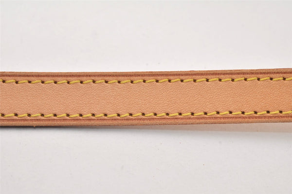 Authentic Louis Vuitton Leather Shoulder Strap Beige 39.8-47.2" LV 4687K
