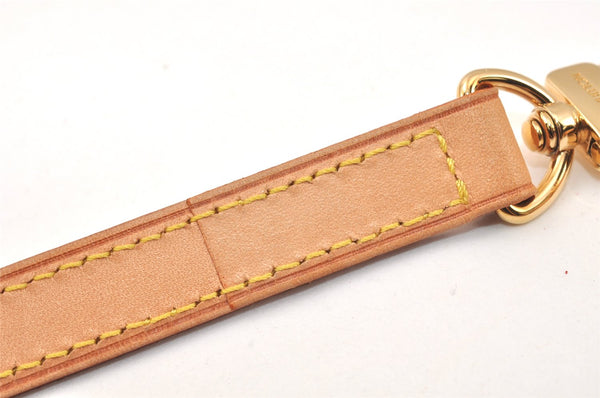 Authentic Louis Vuitton Leather Shoulder Strap Beige 39.8-47.2" LV 4687K