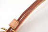 Authentic Louis Vuitton Leather Shoulder Strap Beige 39.8-47.2" LV 4687K