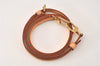 Authentic Louis Vuitton Leather Shoulder Strap Beige 39.8-47.2" LV 4687K