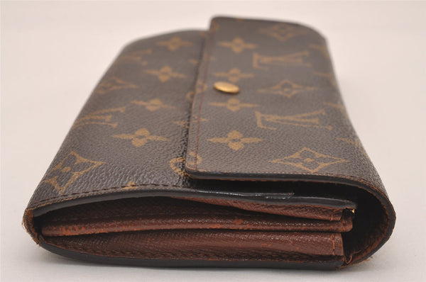 Auth Louis Vuitton Monogram Pochette Porte Monnaie Credit Wallet M61726 LV 4688J