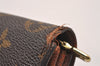 Auth Louis Vuitton Monogram Pochette Porte Monnaie Credit Wallet M61726 LV 4688J