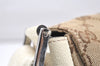 Authentic GUCCI Shoulder Cross Body Bag GG Canvas Leather 146236 Brown 4688K