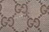 Authentic GUCCI Shoulder Cross Body Bag GG Canvas Leather 146236 Brown 4688K