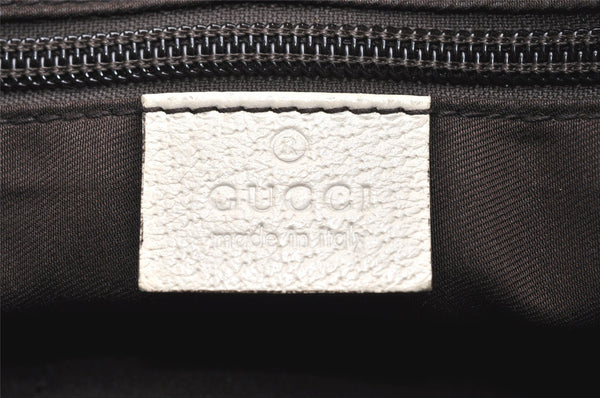 Authentic GUCCI Shoulder Cross Body Bag GG Canvas Leather 146236 Brown 4688K