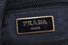 Authentic PRADA Nylon Tessuto Leather 2Way Shoulder Tote Bag Pink Blue 4689I