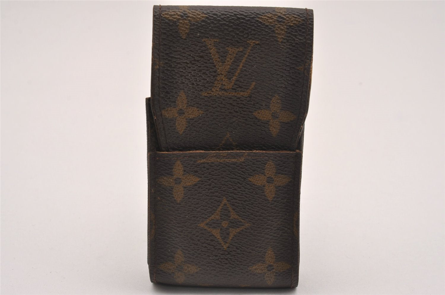 Authentic Louis Vuitton Monogram Etui Cigarette Case M63024 LV 4689J