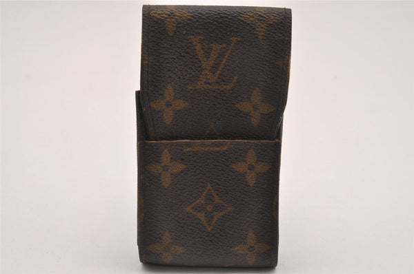 Authentic Louis Vuitton Monogram Etui Cigarette Case M63024 LV 4689J