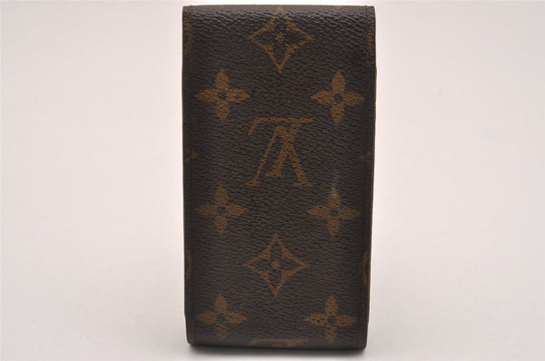 Authentic Louis Vuitton Monogram Etui Cigarette Case M63024 LV 4689J