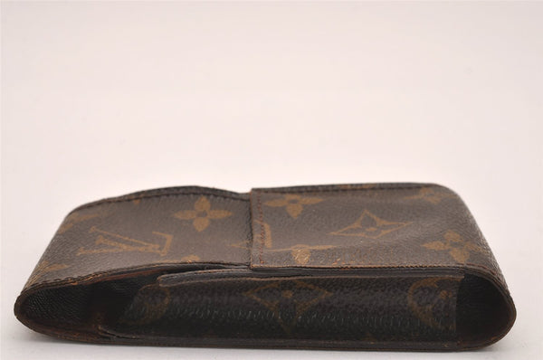 Authentic Louis Vuitton Monogram Etui Cigarette Case M63024 LV 4689J